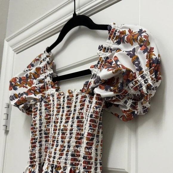 O.P.T Floral Puff Sleeve Maxi Dress - Picture 5 of 9